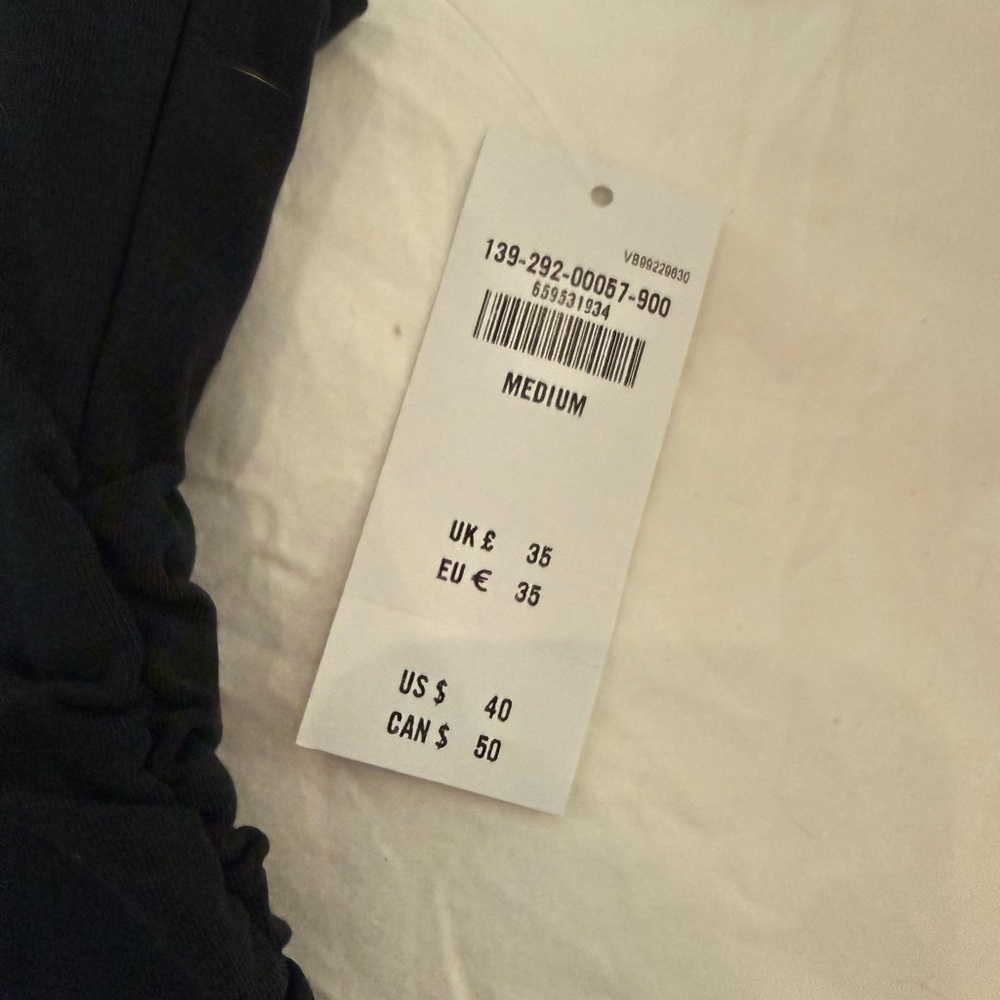 Abercrombie & Fitch Black Ruched Top - Picture 3 of 3